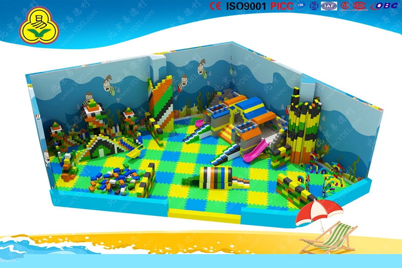 拼裝積木兒童淘氣堡樂(lè)園