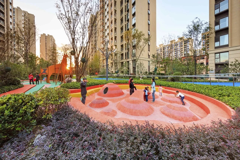 社區(qū)小孩子游樂(lè)場(chǎng)設(shè)備