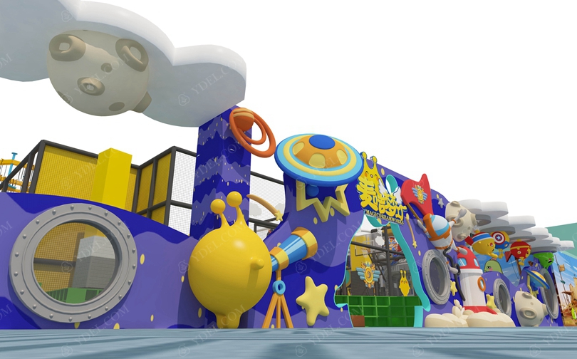 室內(nèi)兒童淘氣堡樂(lè)園外觀(guān)設(shè)計(jì)