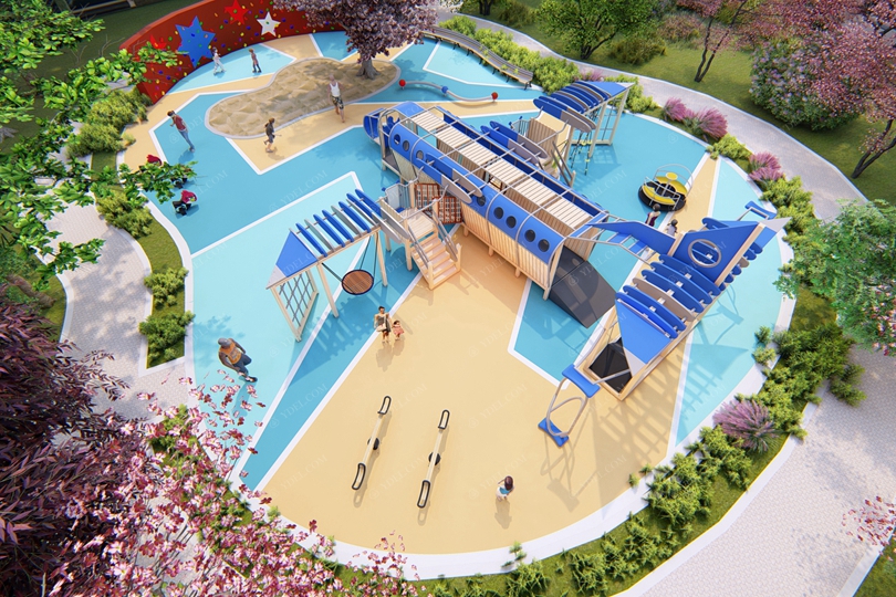 學(xué)校定制飛機模型游樂設(shè)備