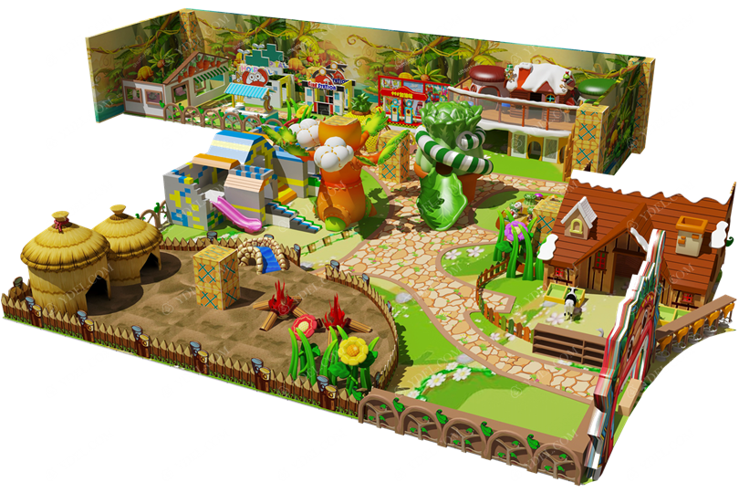 卡通淘氣堡設(shè)備